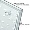 Azar Displays Pegboard Wall Panel Storage Solution, Size: 24'' x 24'', 2PK 772424-WHT-2PK - alternate 3